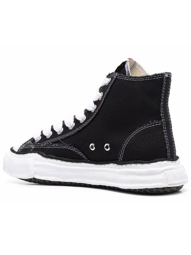 Canvas high top sneakers black A01FW701 BLACK - MAISON MIHARA YASUHIRO - BALAAN 3