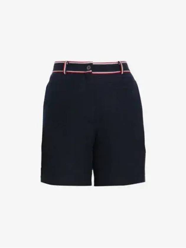 Waste RWB Trim High Shorts Navy - THOM BROWNE - BALAAN 3