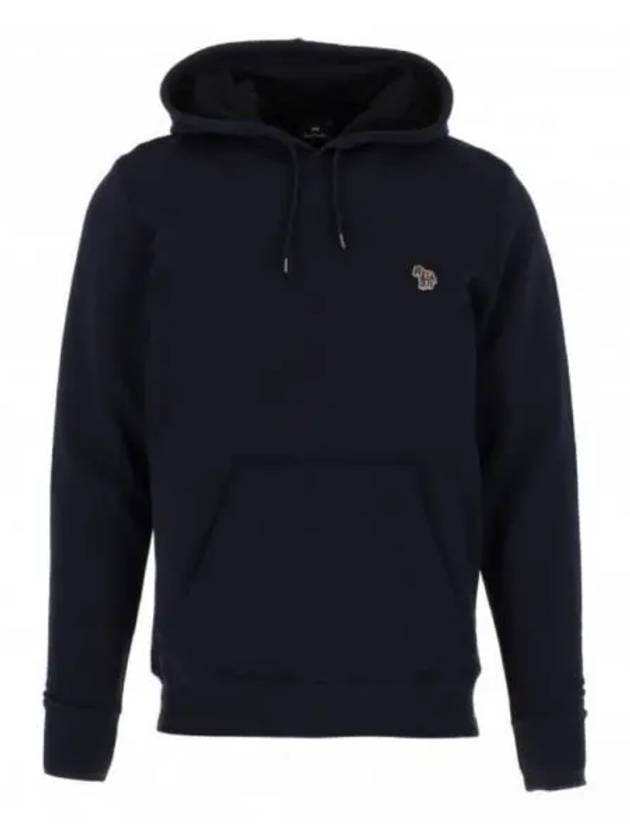 MENS REG FIT HOODY ZEBRA M2R 284S KZEBRA 49 zebra patch hooded sweatshirt - PAUL SMITH - BALAAN 2