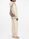 Le Jogging Logo Print Cotton Track Pants Light Beige - JACQUEMUS - BALAAN 4