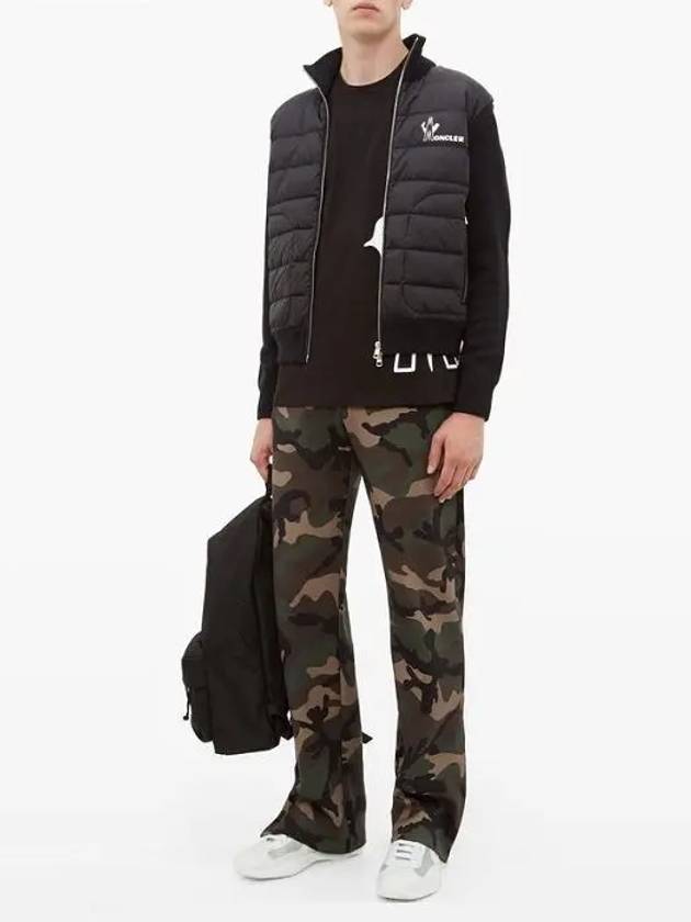 Monclair logo quilted padded zipup E2 091 9422350 A9071 - MONCLER - BALAAN 6