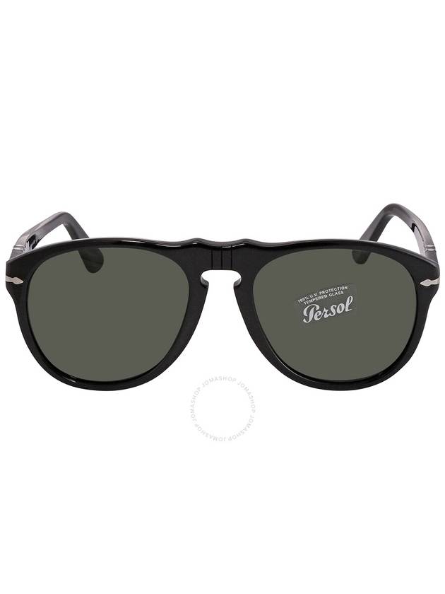 Persol Crystal Green Pilot Men's Sunglasses PO0649 9531 56 - PERSOL - BALAAN 2