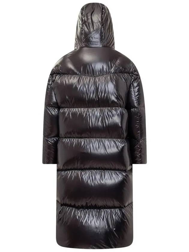 Huppelong long down padding black - MONCLER - BALAAN 4