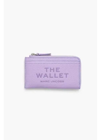 Leather The Top Zip Multi Wallet Wisteria MBACA24005LVD - MARC JACOBS - BALAAN 1