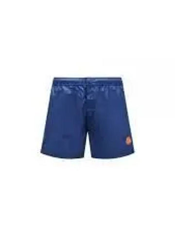 2C00019 53326 749 Logo Patch Swim Shorts - MONCLER - BALAAN 1