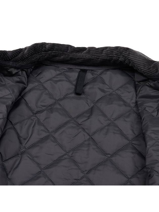 Heritage Liddesdale Quilted Padding Charcoal - BARBOUR - BALAAN 10