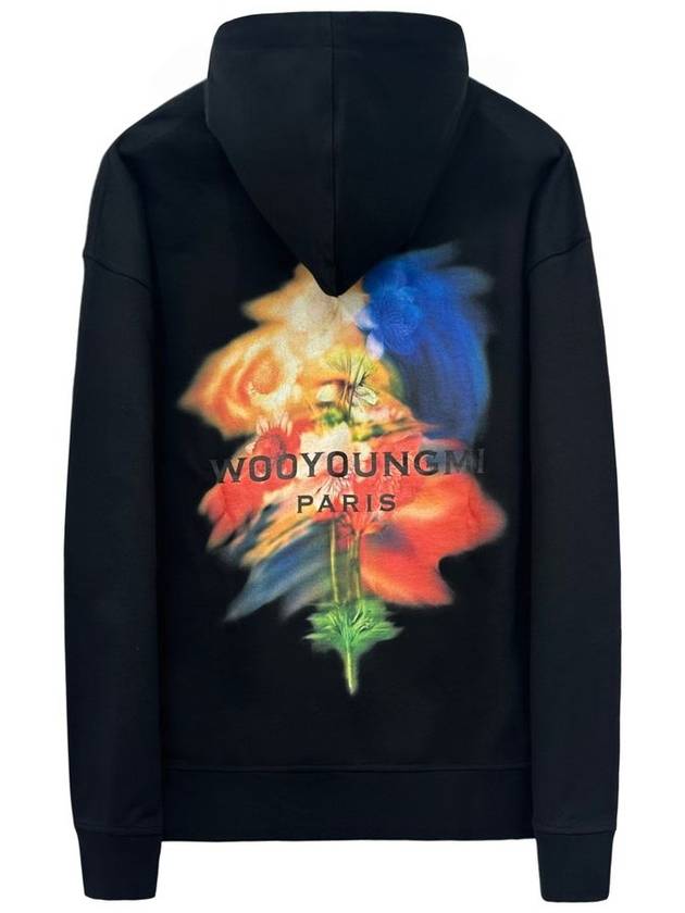 Swaying Flower Hooded Sweatshirt W243TS36723B - WOOYOUNGMI - BALAAN 3