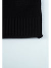 Boat Neck Long Sleeve Knit Black 4 Colors - CALLAITE - BALAAN 5