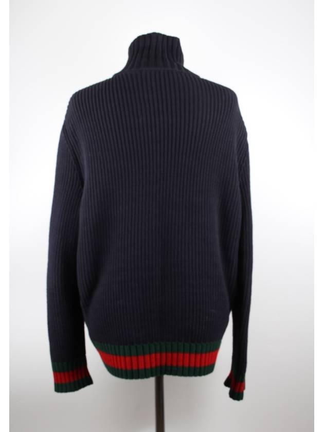 knit zip up - GUCCI - BALAAN 4