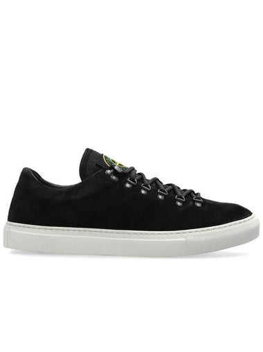 Stone Island Sports Shoes S0102, Men's, Black - STONE ISLAND - BALAAN 1