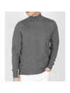 KIYAN QUARTER ZIP SWEATER FMKW10089 9992 Men's Kiyan quarter zip sweater - J.LINDEBERG - BALAAN 1