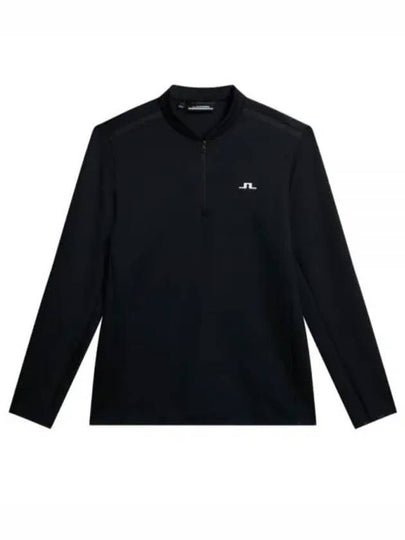 Tech Bridge Mid Layer Long Sleeve Black - J.LINDEBERG - BALAAN 2