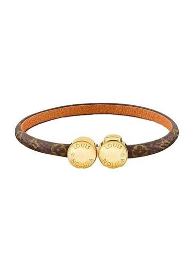 Historic Mini Monogram Bracelet Gold Brown - LOUIS VUITTON - BALAAN 1