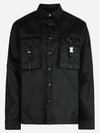 Re-Nylon Shirt Jacket Black - PRADA - BALAAN 2