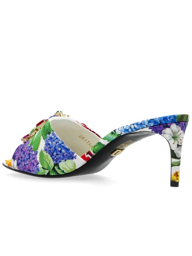 Dolce & Gabbana Heeled Mules, Women's, Multicolour - DOLCE&GABBANA - BALAAN 5