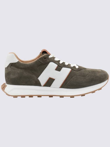 Hogan Green Suede Sneakers - HOGAN - BALAAN 1