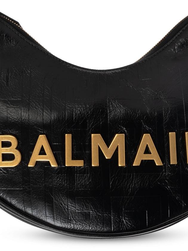 Balmain Shoulder Bag 1945 Soft Moon, Women's, Black - BALMAIN - BALAAN 6