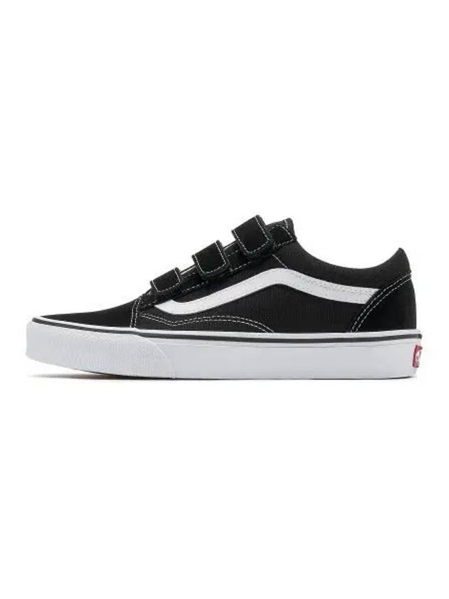 Old School Velcro Suede Canvas Black True White VN0A3D29OIU1 - VANS - BALAAN 1