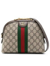 Ophidia GG Shoulder Bag Beige Ebony - GUCCI - BALAAN 3