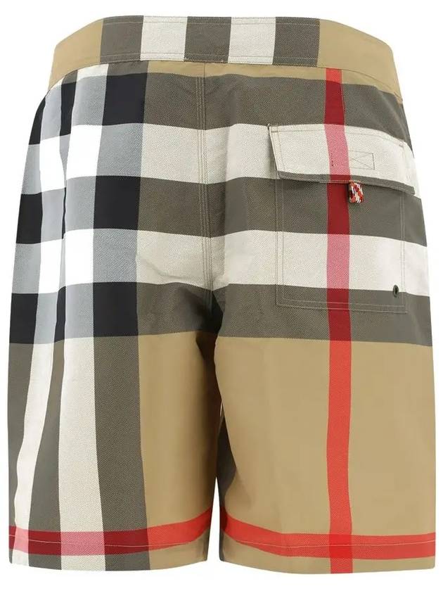 Check Swim Shorts Archive Beige - BURBERRY - BALAAN 4