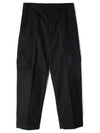 Compass Badge Straight Pants Black - STONE ISLAND - BALAAN 2