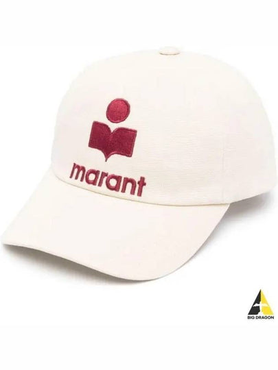 Tyron Logo Ball Cap Ivory - ISABEL MARANT - BALAAN 2