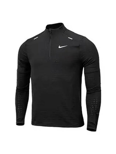 Therma Repel Element Half Zip Sport Long Sleeve T-Shirt Black - NIKE - BALAAN 2