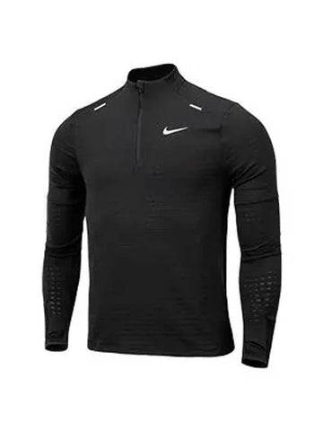 Therma Repel Element Half Zip Sport Long Sleeve T-Shirt Black - NIKE - BALAAN 1