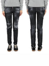 Women's Dark Clean Wash Jennifer Jean Black - DSQUARED2 - BALAAN 3