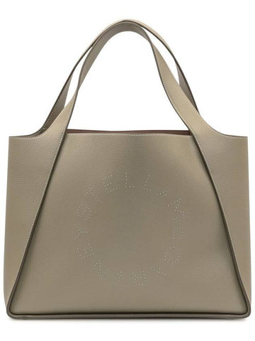 Stella McCartney Embossed Grainy Tote - STELLA MCCARTNEY - BALAAN 1