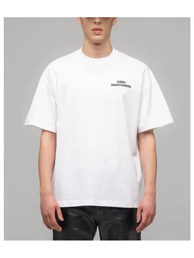 M Nighthawks T shirt white - 032C - BALAAN 1