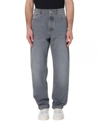 Mid Rise Slim Fit Jeans Grey - BRUNELLO CUCINELLI - BALAAN 2