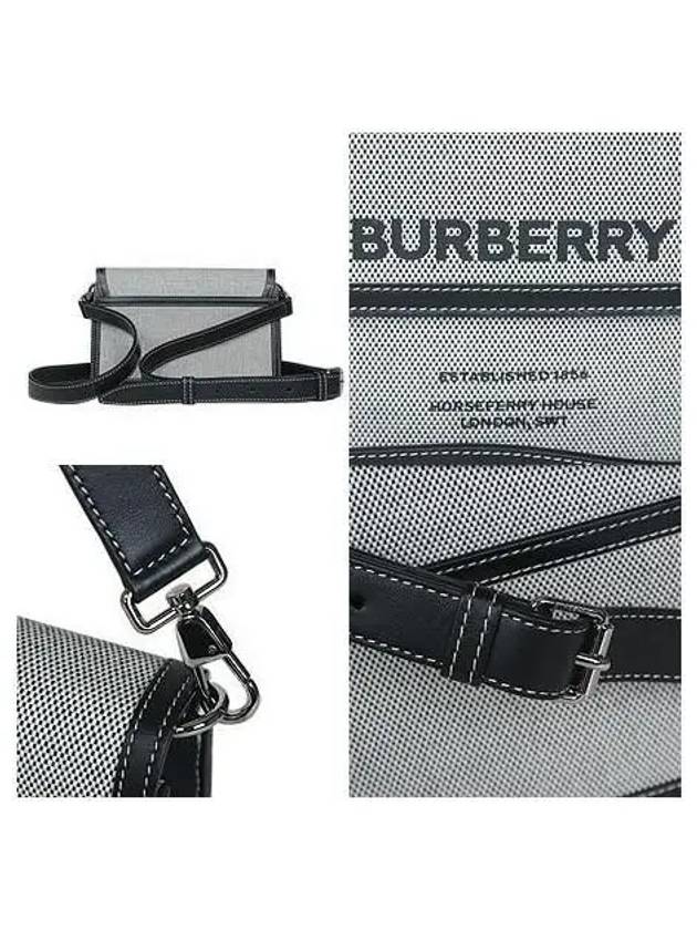 80383301 Horseferry print canvas leather cross bag - BURBERRY - BALAAN 4