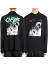 high neck long sleeve long sleeve t-shirt black - OFF WHITE - BALAAN 2