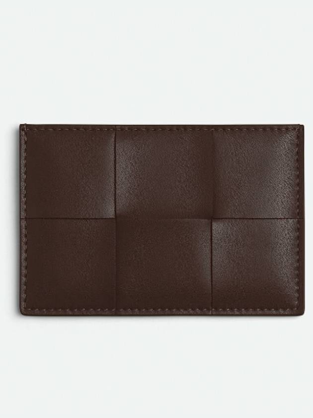 Intrecciato Cassette Card Wallet Light Brown - BOTTEGA VENETA - BALAAN 2