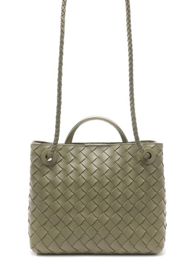 Andiamo Small Tote Bag Green - BOTTEGA VENETA - BALAAN 5