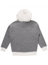 White Gray Kids Hooded Sweatshirt 8G73010 809B3 986 - MONCLER - BALAAN 3