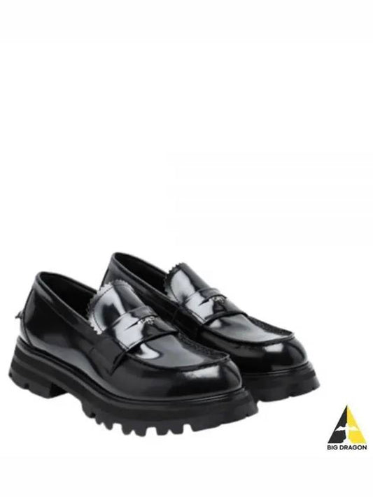 Penny Loafer Black 683571 WHZ85 - ALEXANDER MCQUEEN - BALAAN 1