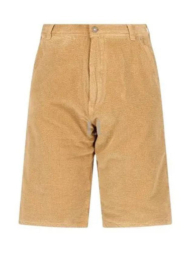 Corduroy Bermuda shorts pants beige 06P006 - ERL - BALAAN 1