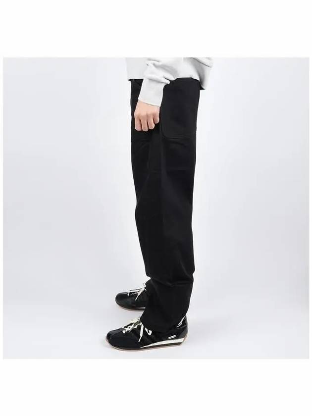 Twisted Workwear Straight Pants Black - LEMAIRE - BALAAN 4