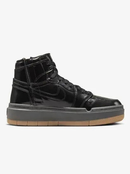 Jordan 1 Elevate High Top Sneakers Black Medium Ash - NIKE - BALAAN 2