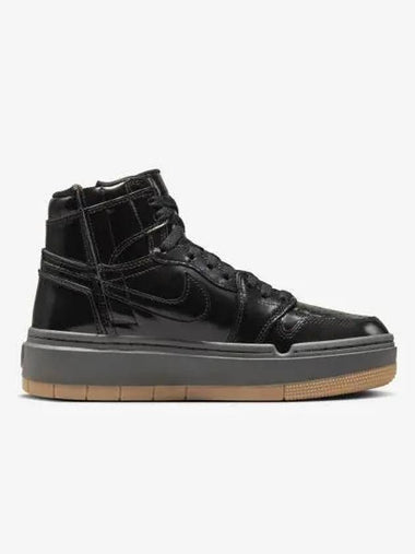 Jordan 1 Elevate High Top Sneakers Black Medium Ash - NIKE - BALAAN 1