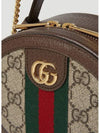 Ophidia Mini Chain Shoulder Bag Beige Brown - GUCCI - BALAAN 6