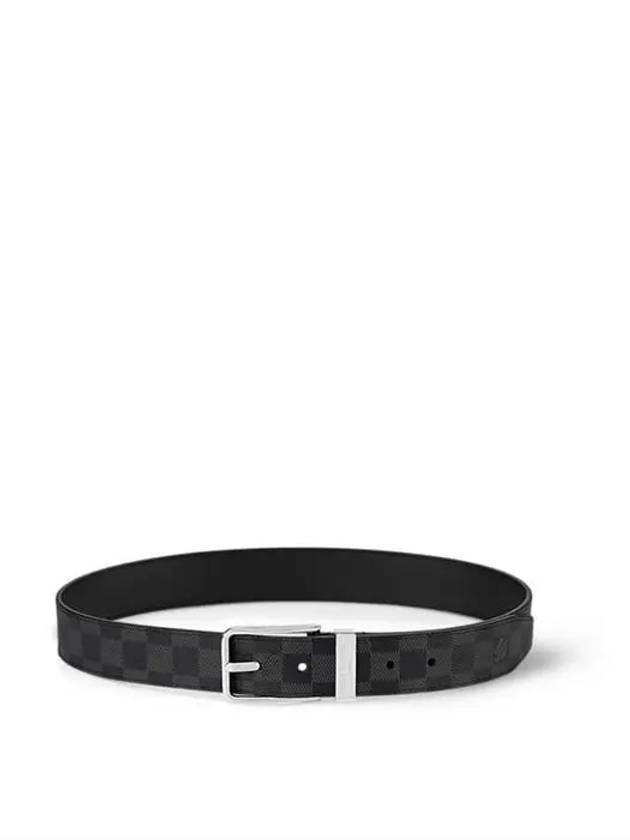 Pont Neuf 35MM Canvas Belt Grey - LOUIS VUITTON - BALAAN 3