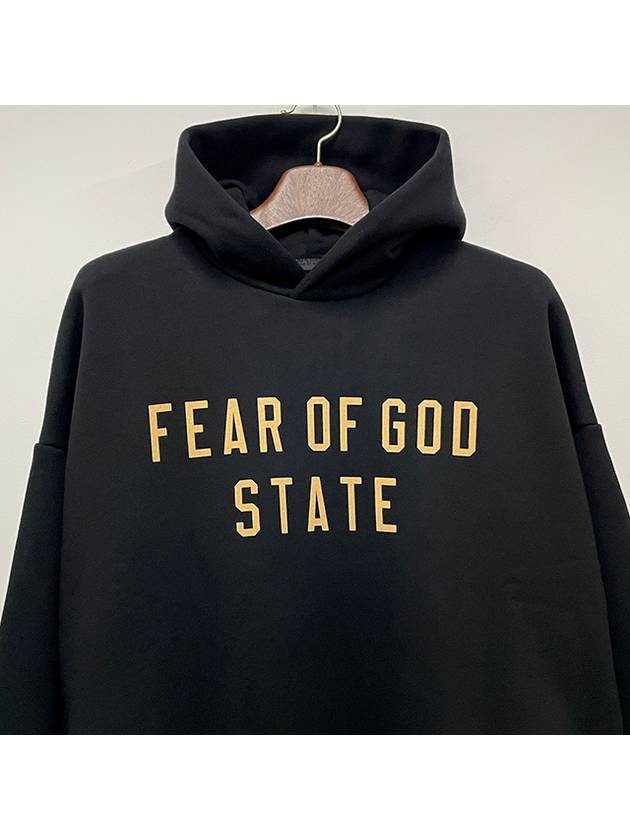 Fleece Hoodie Black - FEAR OF GOD ESSENTIALS - BALAAN 5