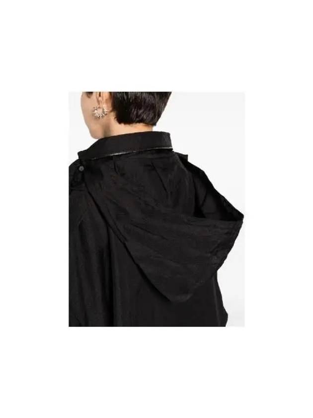 Maison Margiela Zip up Single Nylon Hooded Coat S78413 S51AM0489 900 - MAISON MARGIELA - BALAAN 5