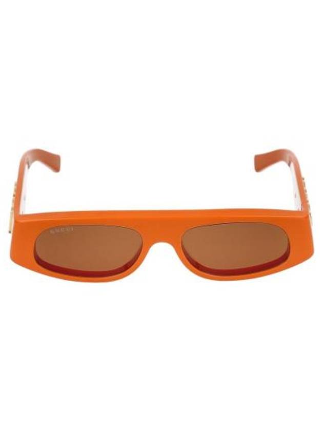 24SS Sunglasses GG1771S 007 ORANGE ORANGE BROWN - GUCCI - BALAAN 1