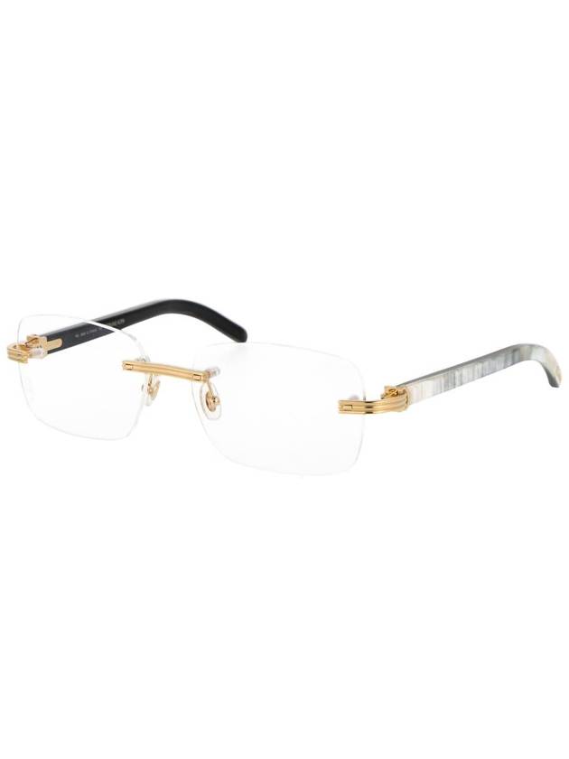 Sunglasses CT0286O 003 GOLD WHITE - CARTIER - BALAAN 3