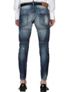 Men s Bike Jeans Dispatch Blue S71LA748 30281 - DSQUARED2 - BALAAN 2