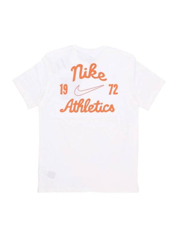 Sportswear Club Seasonal LBR Short Sleeve T-Shirt White - NIKE - BALAAN 1